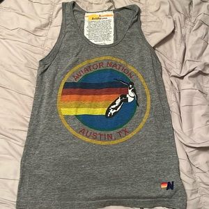 Grey Aviator Nation Tank top!